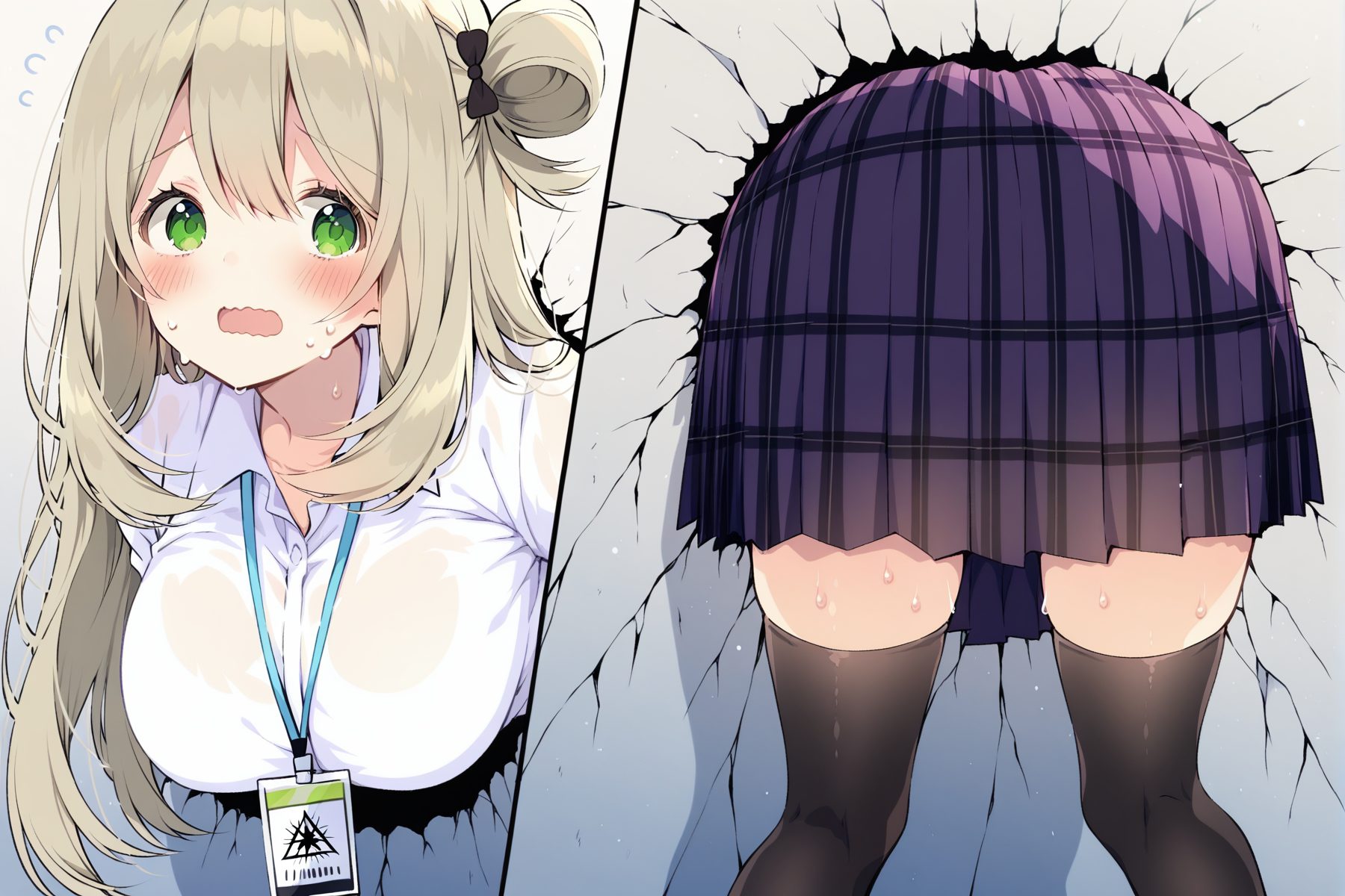 どうしよう…抜けないっ